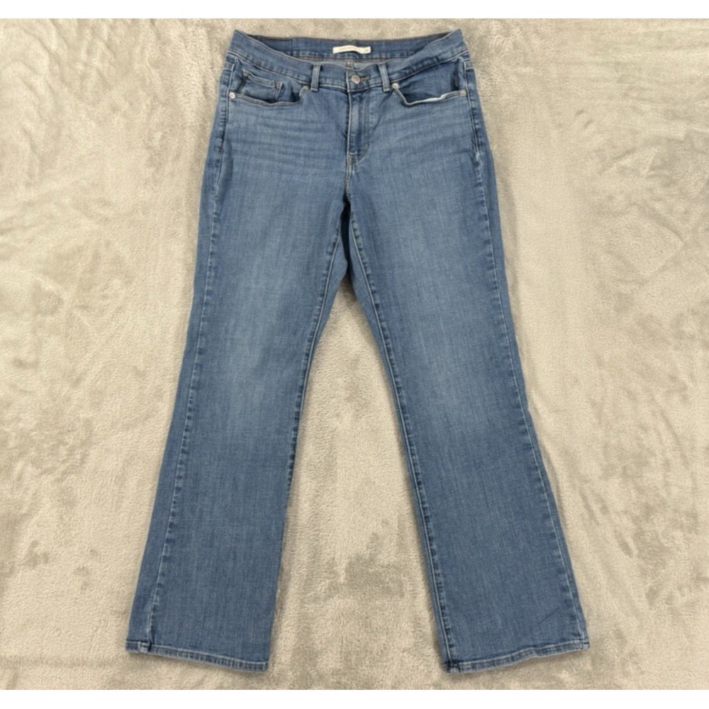 Levis Jeans Womens 10M W30 L32‎ Classic Bootcut Whiskered Western Rodeo Cowgirl